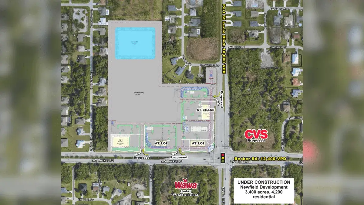 Port St Lucie Blvd & Becker Rd