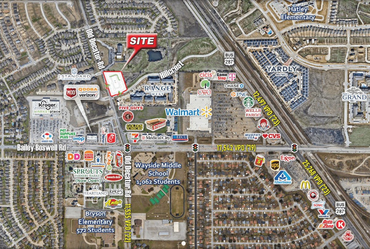 NEQ of Bailey Boswell Rd & Old Decatur Rd